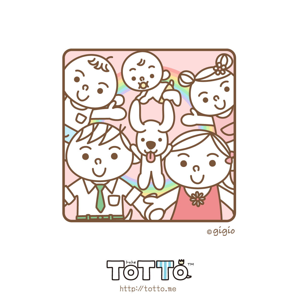 Family & Dog – Adult TOTTO Ver.
